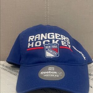 New York Rangers Reebok Center Ice Dad Hat